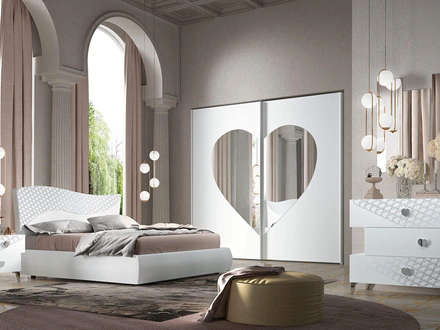 Letto Bonbon Silver GDO 518 di Cecchini Italia