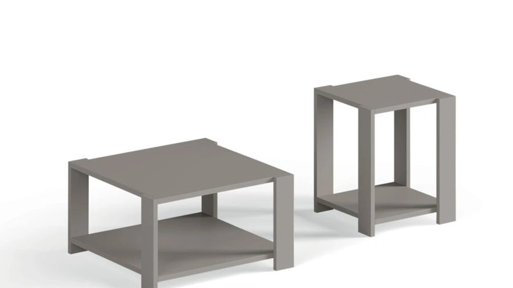 Tavolino moderno laccato opaco Dora di Orme