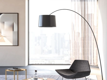 Tavolino rotondo laccato Cumino Iris di Orme