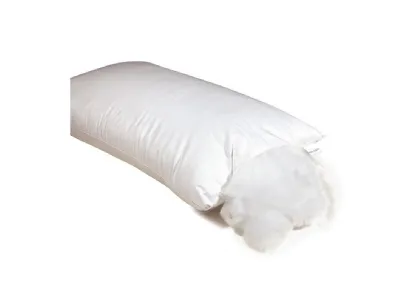 Guanciale anallergico Fibra imbottito in fibra di poliestere, con fodera in cotone di Relaxbed