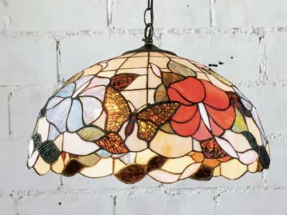 Lampada Ninfa in vetro colorato di Faneurope