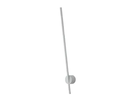 Lampada da parete Shanghai Bianco con struttura in alluminio e diffusore opale di F_A_N_ Europe