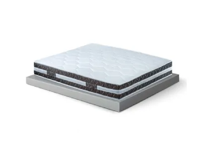 Materasso ergonomico anallergico a molle insacchettate e memory Memo Flexum Hg 3D di Relaxbed