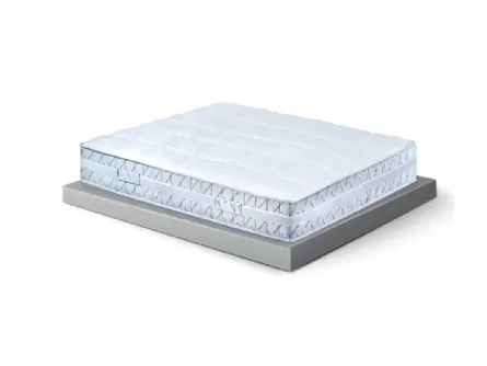 Materasso ergonomico anallergico a molle insacchettate e memory Memo Flexum HS 3D P7 di Relaxbed