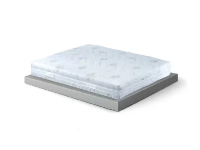 Materasso ergonomico in poliuretano e memory Memo Soft Zip 3D M5 di Relaxbed