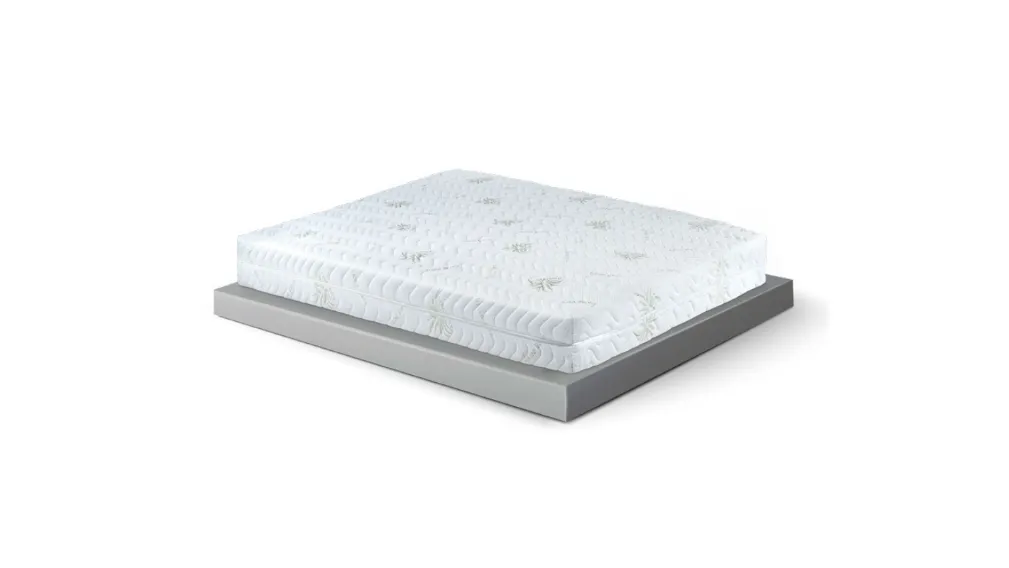 Materasso ergonomico in poliuretano e memory Memo Soft Zip M5 di Relaxbed