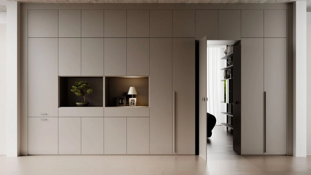 Armadio a ponte con porta di Nardi Interni