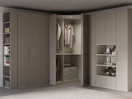 Armadio Night 56 con cabina angolare di Nardi Interni