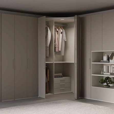 Armadio Night 56 con cabina angolare di Nardi Interni