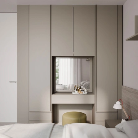 Armadio Night 38 a ponte con Toeletta di Nardi Interni