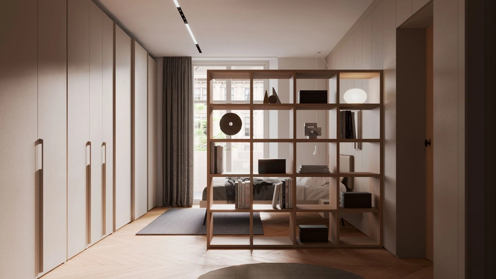 Armadio Night 31 Mix Scorrevole e Battente di Nardi Interni