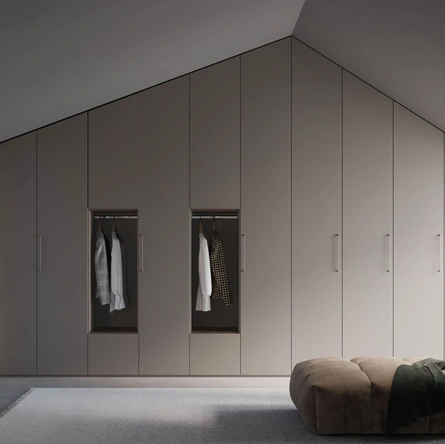 Armadio su misura per mansarda Night 55 di Nardi Interni