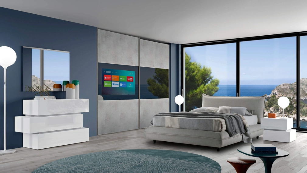 Armadio scorrevole Bon Bon Evo 104 di Cecchini Italia