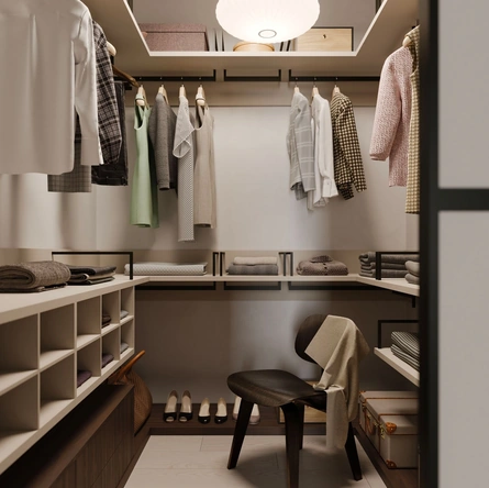 Cabina Armadio Alea in melaminico di Nardi Interni