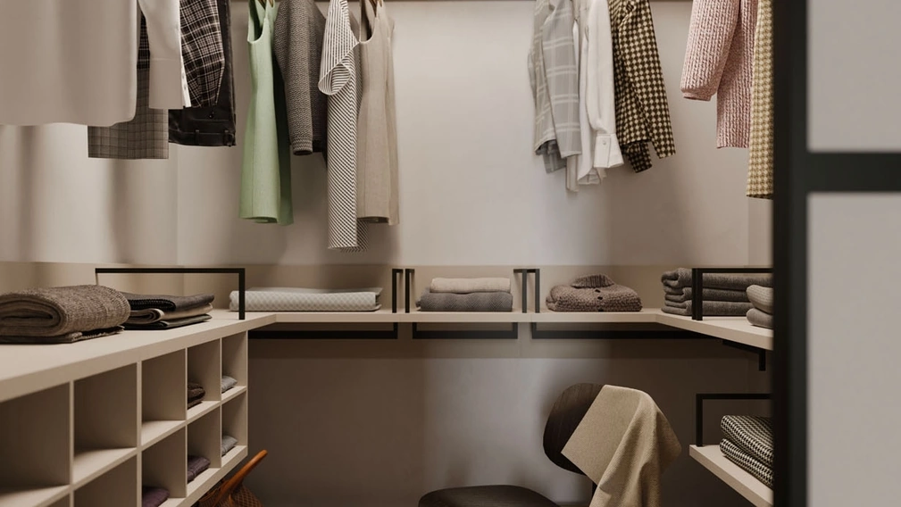 Cabina Armadio Alea in melaminico di Nardi Interni