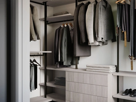 Cabina Armadio Pole in melaminico di Nardi Interni