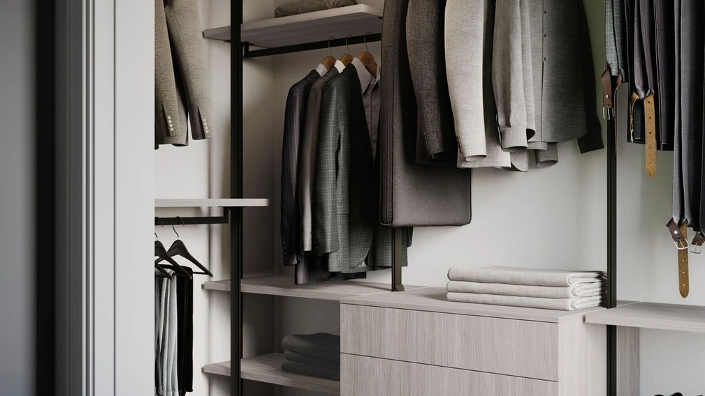 Cabina Armadio Pole in melaminico di Nardi Interni