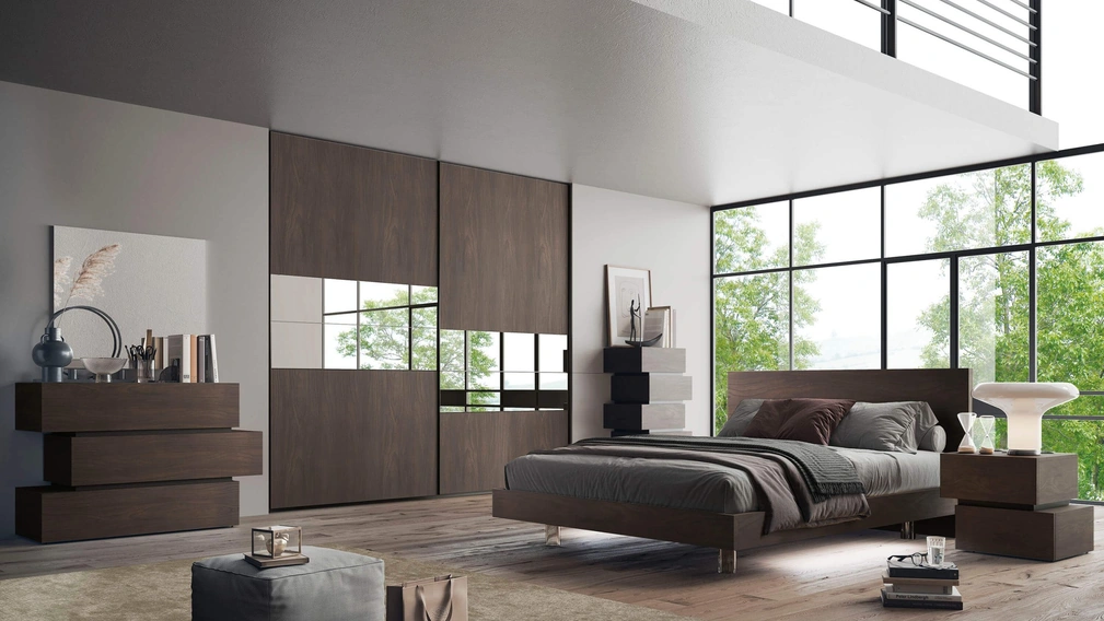 Armadio scorrevole Bon Bon Evo GDO 203 di Cecchini Italia