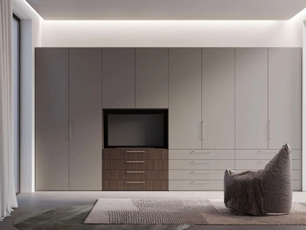 Armadio Night 50 con vano TV di Nardi Interni