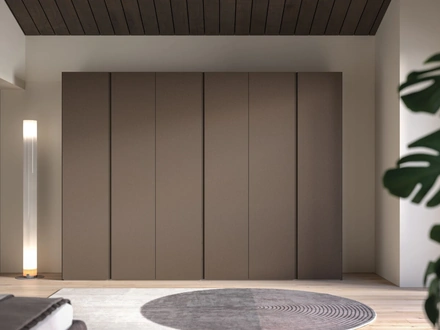 Armadio ad ante battenti Gola Night 11 in melaminico Dekor Tundra di Orme