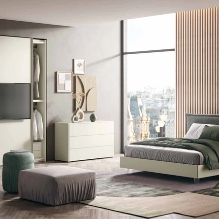 Armadio scorrevole porta TV Vip 101 di Cecchini Italia