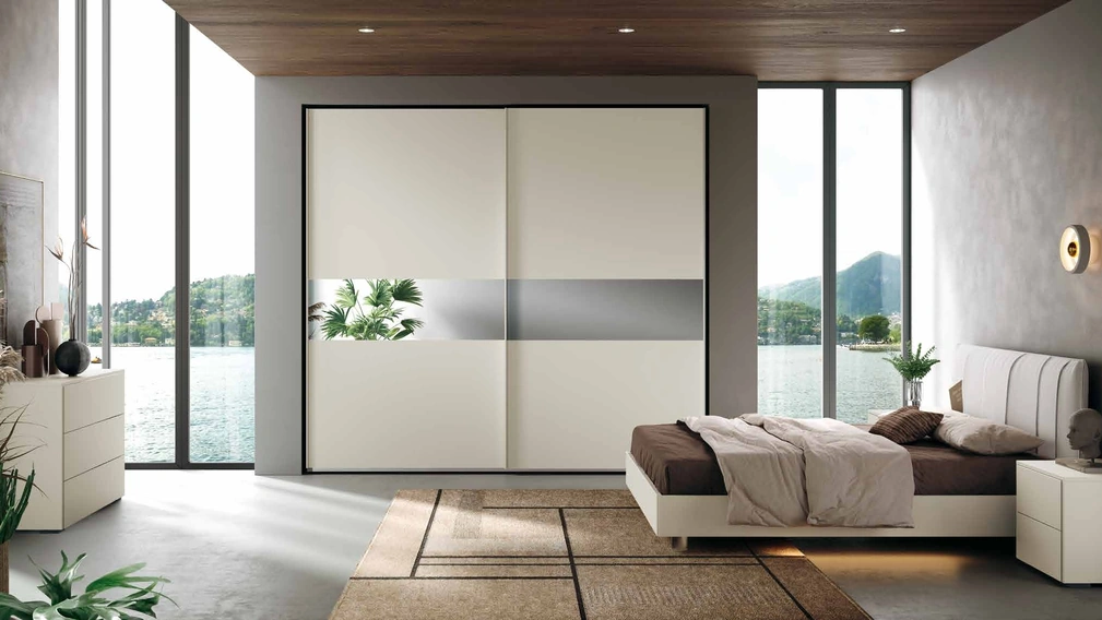 Armadio scorrevole Vip 102 di Cecchini Italia