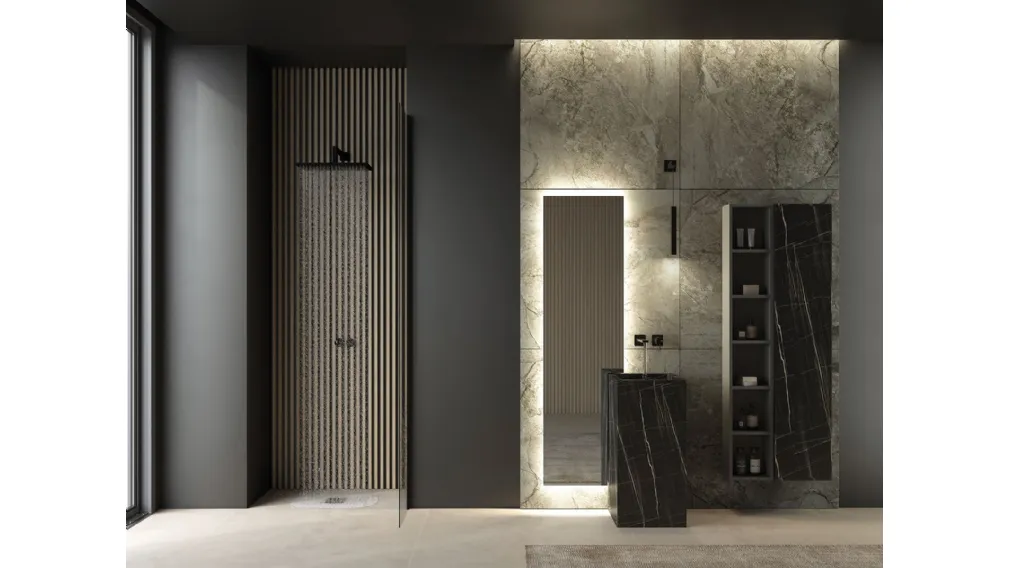 Mobile da Bagno Freedom Lineare 07 di Legnobagno