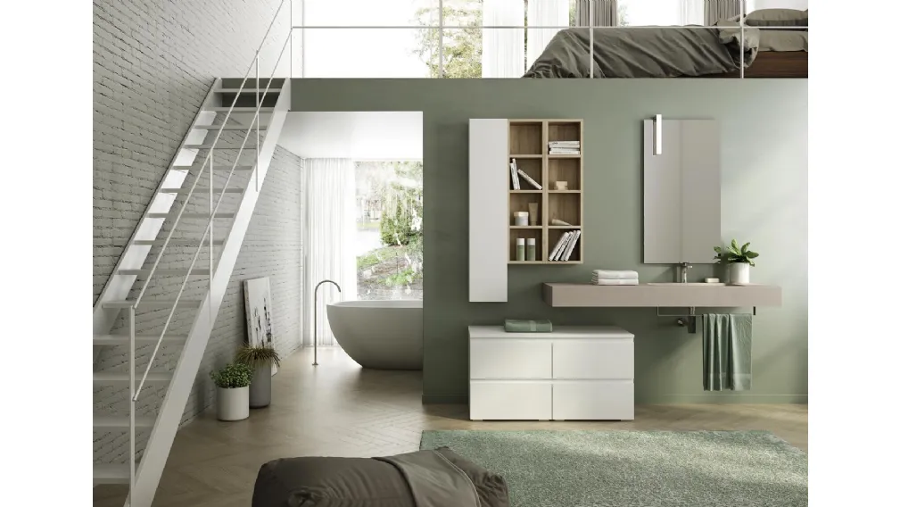 Mobile da Bagno Freedom Lineare 29 di Legnobagno