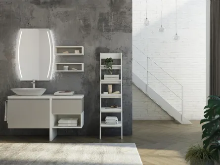 Mobile da Bagno Freedom Lineare 11 di Legnobagno