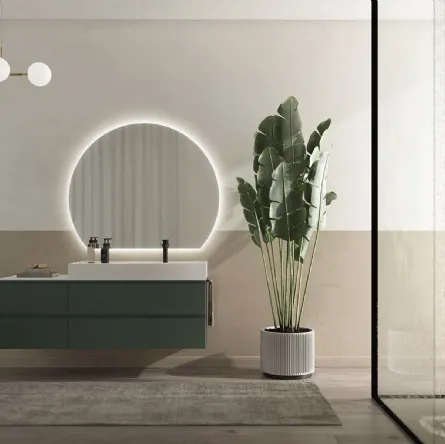 Mobile da Bagno Freedom Lineare 12 di Legnobagno