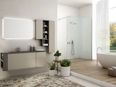 Mobile da Bagno Freedom Lineare 32 di Legnobagno