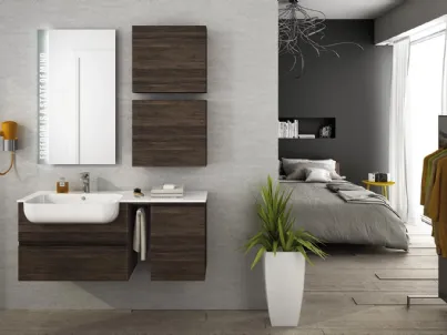 Mobile da Bagno Freedom Lineare 16 di Legnobagno