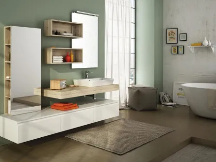 Mobile da Bagno Freedom Lineare 20 di Legnobagno