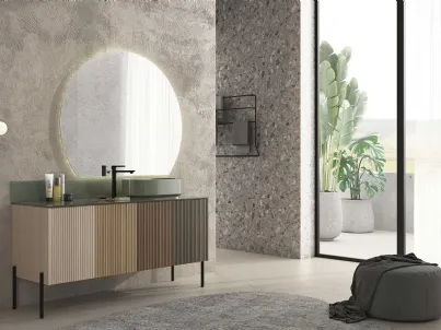 Mobile da Bagno Ri-Tratto RT09 di Legnobagno