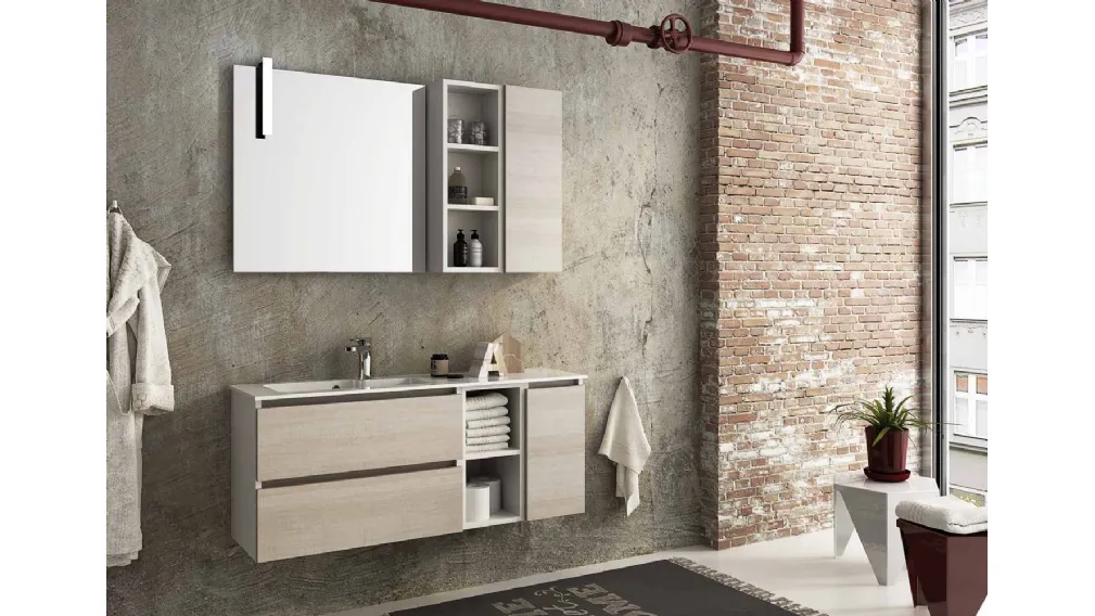 Mobile da Bagno Urban Componibile 11 di Legnobagno