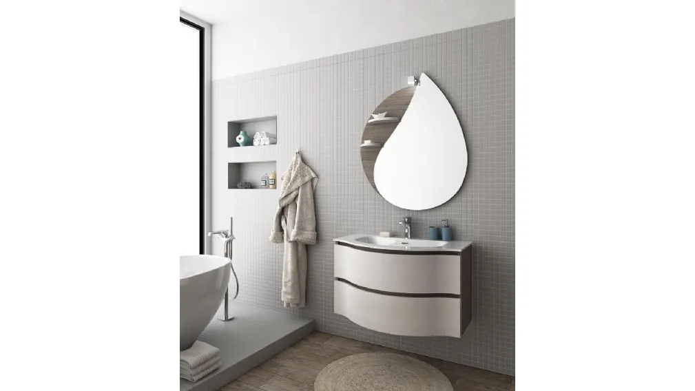 Mobile da Bagno Monoblocchi Broadway B01 di Legnobagno