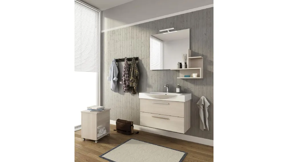 Mobile da Bagno Monoblocchi Manhattan M08 di Legnobagno