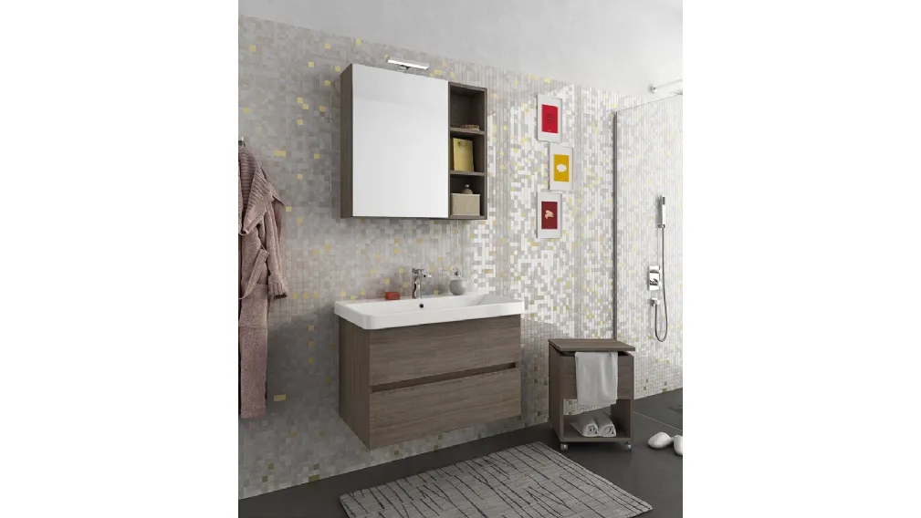 Mobile da Bagno Monoblocchi Soho S01 di Legnobagno