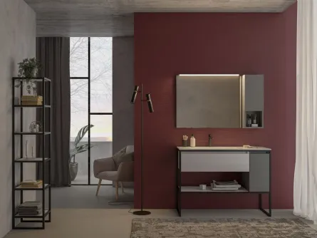 Mobile da Bagno Urban Struttura 02 di Legnobagno