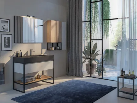 Mobile da Bagno Urban Struttura 05 di Legnobagno