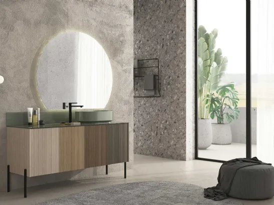 Mobile da Bagno Ri-Tratto RT09 di Legnobagno