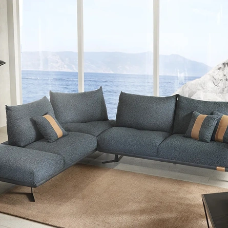 Divano angolare Bumble di Delta Salotti