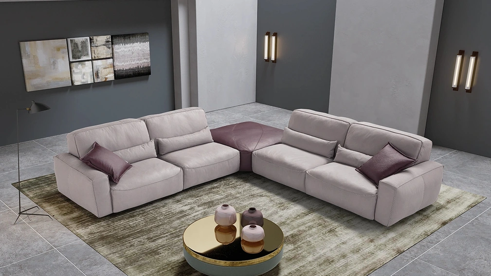 Divano angolare Campiglio di Delta Salotti