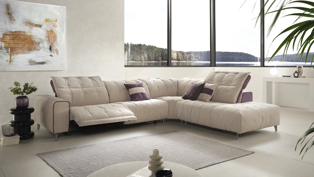 Divano relax Cannes di Delta Salotti