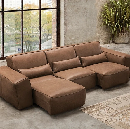 Divano con penisola Cortina di Delta Salotti