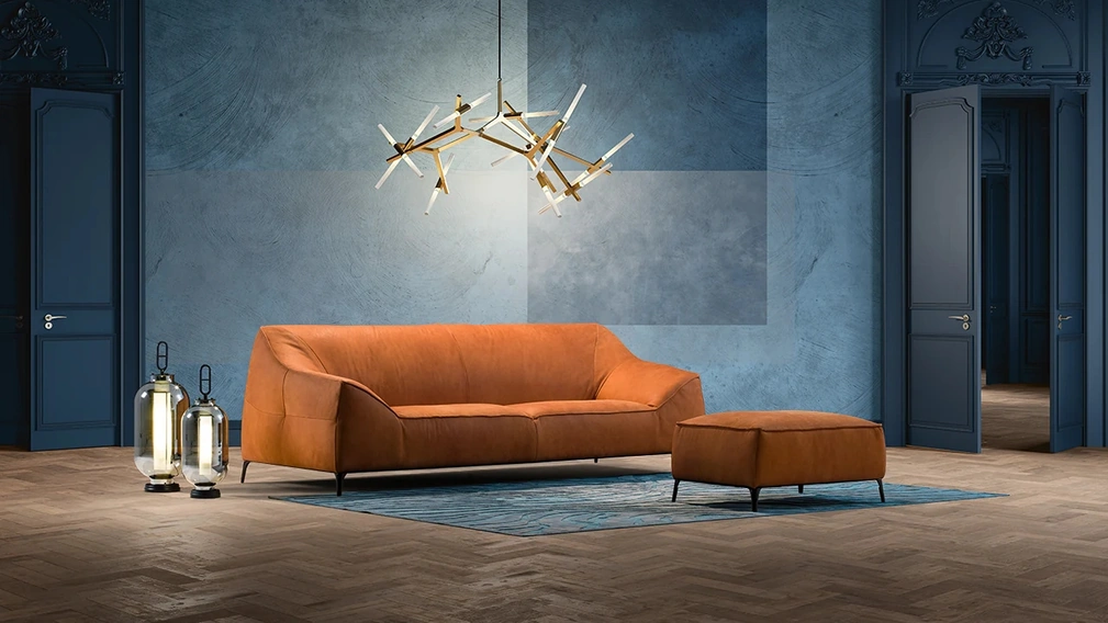 Divano lineare Florence di Delta Salotti