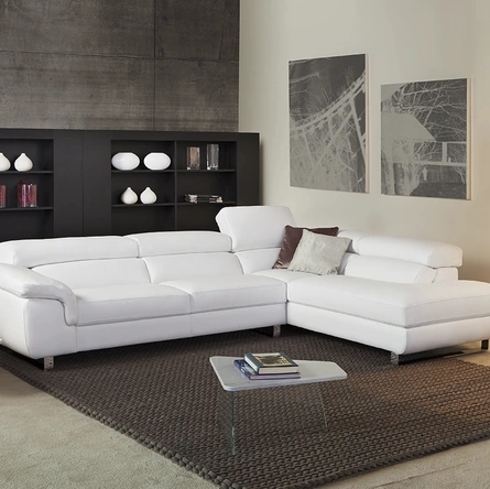 Salotto in pelle Oregon di Delta Salotti