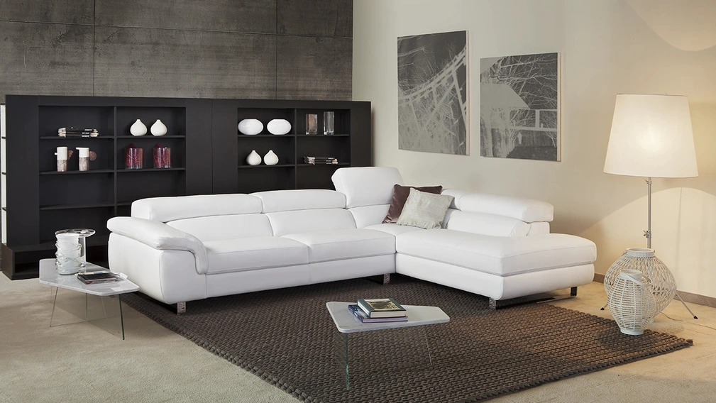 Salotto in pelle Oregon di Delta Salotti