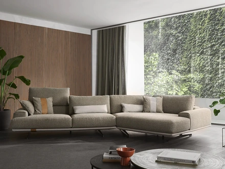 Divano in tessuto Paolo di Delta Salotti