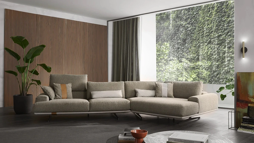 Divano in tessuto Paolo di Delta Salotti